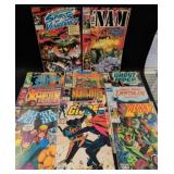 Marvel Comic Lot: 10 Assorted Issues, Various Titl