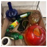 Glass Items and Bottle