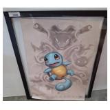 Framed Squirtle Poster, 26x32 in.