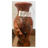 Navajo Horsehair Pottery Vase