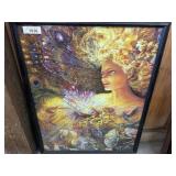 Framed Fantasy Artwork, 24ï¿½30 Inches