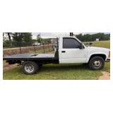 1995 Chevrolet CMT-40 Flatbed Truck, Salvage Title