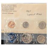 1965 U.S. Special Mint Coin Set in Original Holder