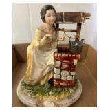 Porcelain Figurine of Woman at Well
