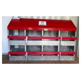Galvanized Steel Poultry Nest Box Unit c5