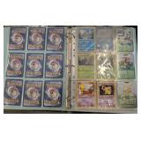 Binder of Mixed Pokemon Trading Cards