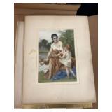 Colored Prints Depicting Various Scenes