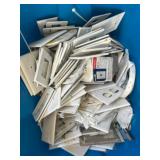 Large Bin of Assorted White Wall Plates