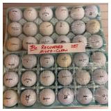 36 Recovered Mixed Golf Balls