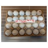 24 Titleist Pro V1 Golf Balls, Clean Condition