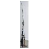 Four Fishing Rods with Reels c3