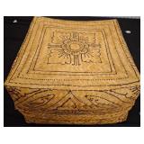 Woven Basket With Assorted Contents