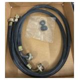 Rubber Hoses with Metal Connectors