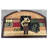 Wooden Painted Seed Store Sign w3