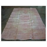 Bexley Collection Area Rug in Pink and Beige