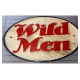 Oval Wood Plaque With 