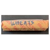Roll of Wheat Pennies in Paper Wrapper