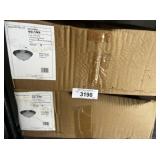 Satco 3-Light Alabaster Glass Flush Dome