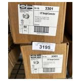 50 Hubbell Raco 3/8ï¿½ï¿½ Straight Connectors
