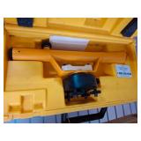 Yellow Survey Instrument with Case