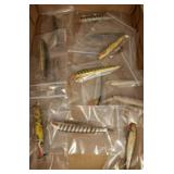 Fishing Lures in Plastic Bags