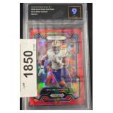 2023 Panini Prizm RC Dillon Johnson Red Ice