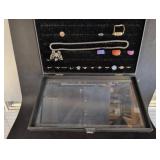 Jewelry Set in Glass-Top Display Case