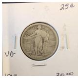 1917 Standing Liberty Quarter Coin