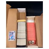 Baseball Card Lot With 1990 Donruss and Leaf Cards