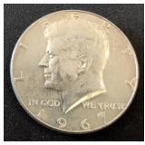 1967 Kennedy Half Dollar Coin