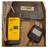 Refrigerant Detector, Thermometer, and Manometer