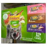Friskies Pate Wet Cat Food Variety Pack, 12 Cans