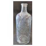 Embossed Glass Bottle with Dispensary Marking