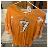 Starter Tennessee Football Jersey, Number 7. Xl