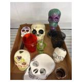 Decorative Skull-Themed Items