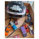 Hot Wheels Themed CD Player with Toy Cars