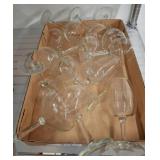 Stemware Lot Including Wine and Coupe Glasses