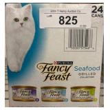 Purina Fancy Feast 24-Can Grilled Seafood Pack
