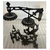 Cast Iron Balance Scale Parts and Brackets