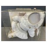 Cloth Angel Doll in Acrylic Display Case