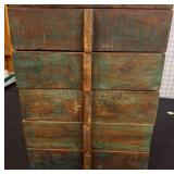 Wood Storage Chest with Multiple Drawers
