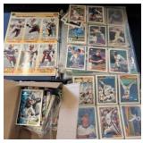Sports Card Collection in Box and Binder