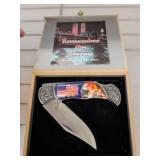 Commemorative 9/11 Folding Knife in Display Box