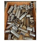 Chrome and Steel Socket Extensions