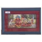 Framed Firefighter-Themed Children
