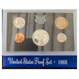 1968 United States Proof Coin Set