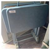 Cosco Folding Tray Table Set with Stand c4