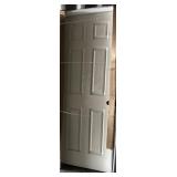 White Six-Panel Interior Door