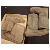 Two Pairs of UGG Australia Boots, Size W8 and W3