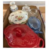 Ceramic, Glass, and Porcelain Decor Lot